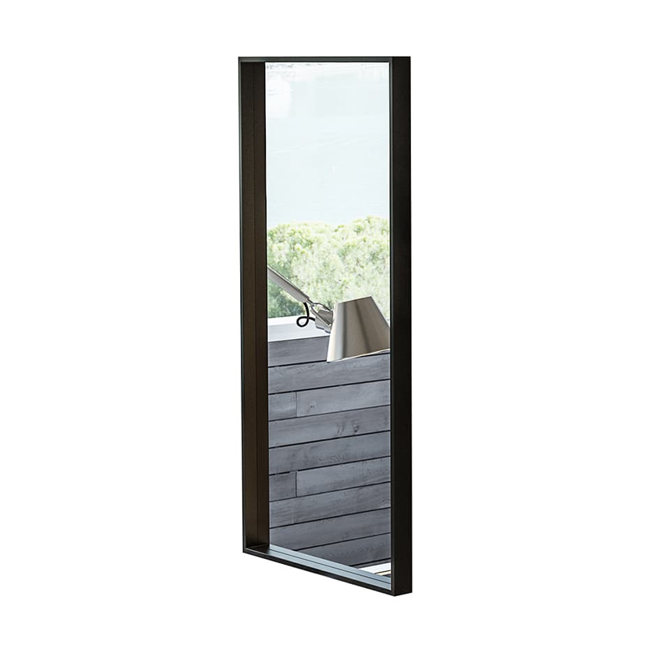 Navi M07-15 15" Wall Mount Mirror with Wood or Metal Frame by LACAVA