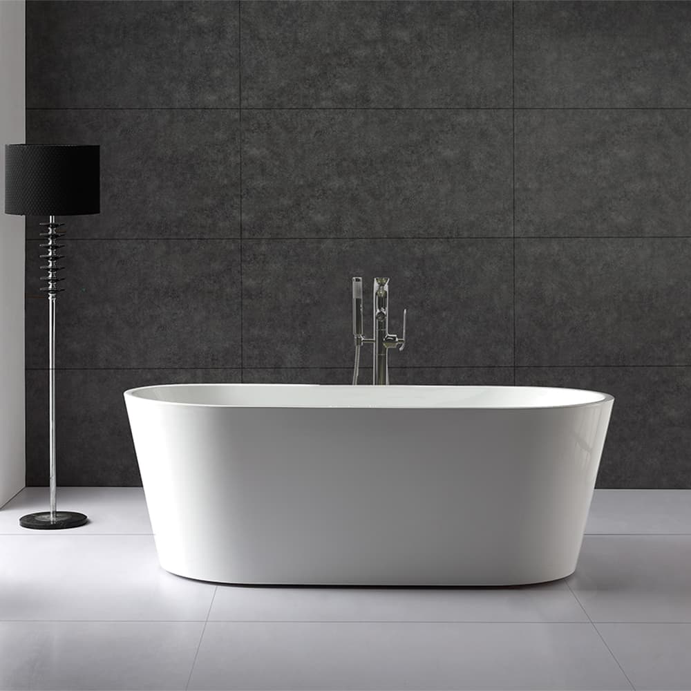 Aquatre TUB15 58" Free Standing Acrylic Bathtub by LACAVA