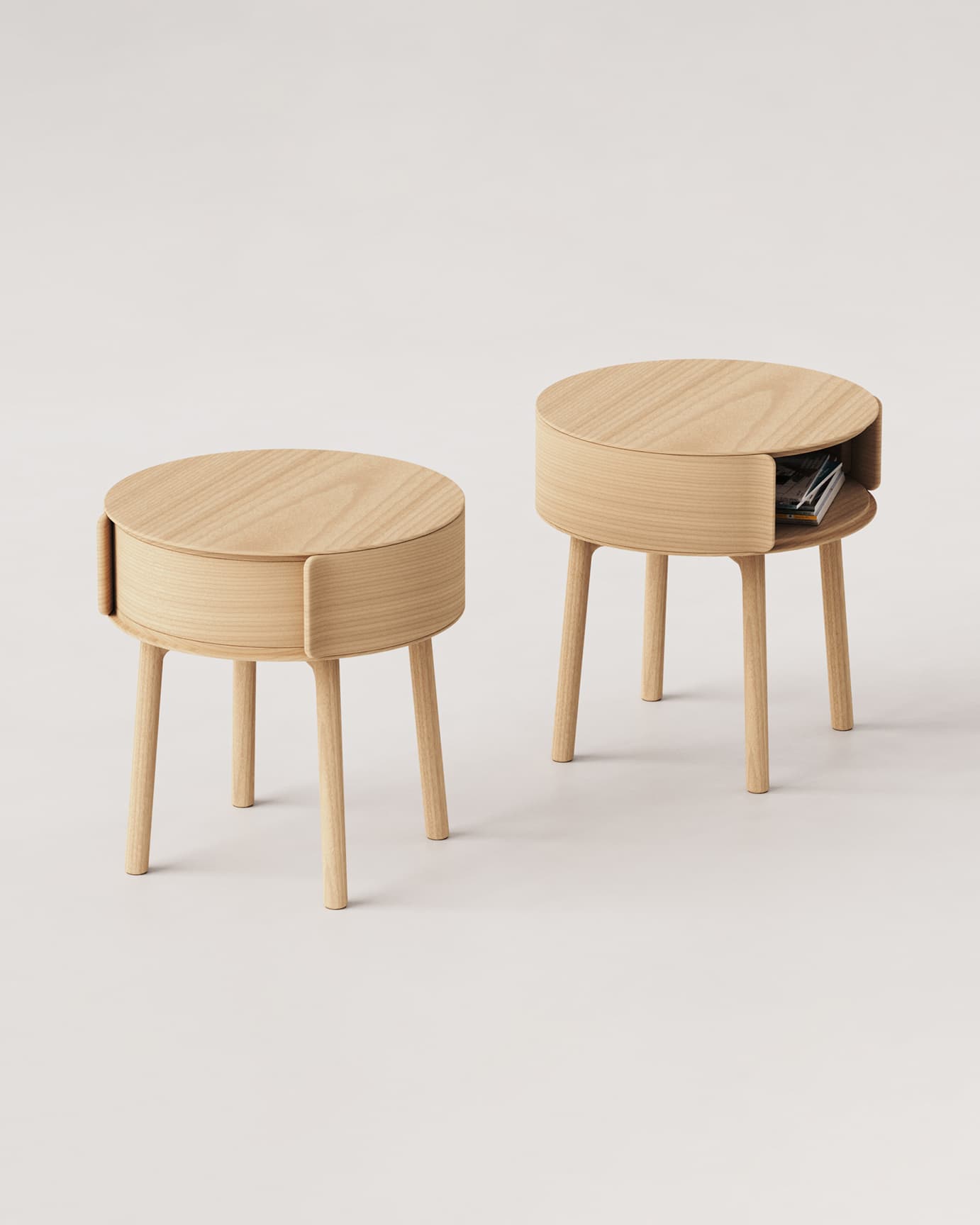 Turno Side Table by Studio Dilema