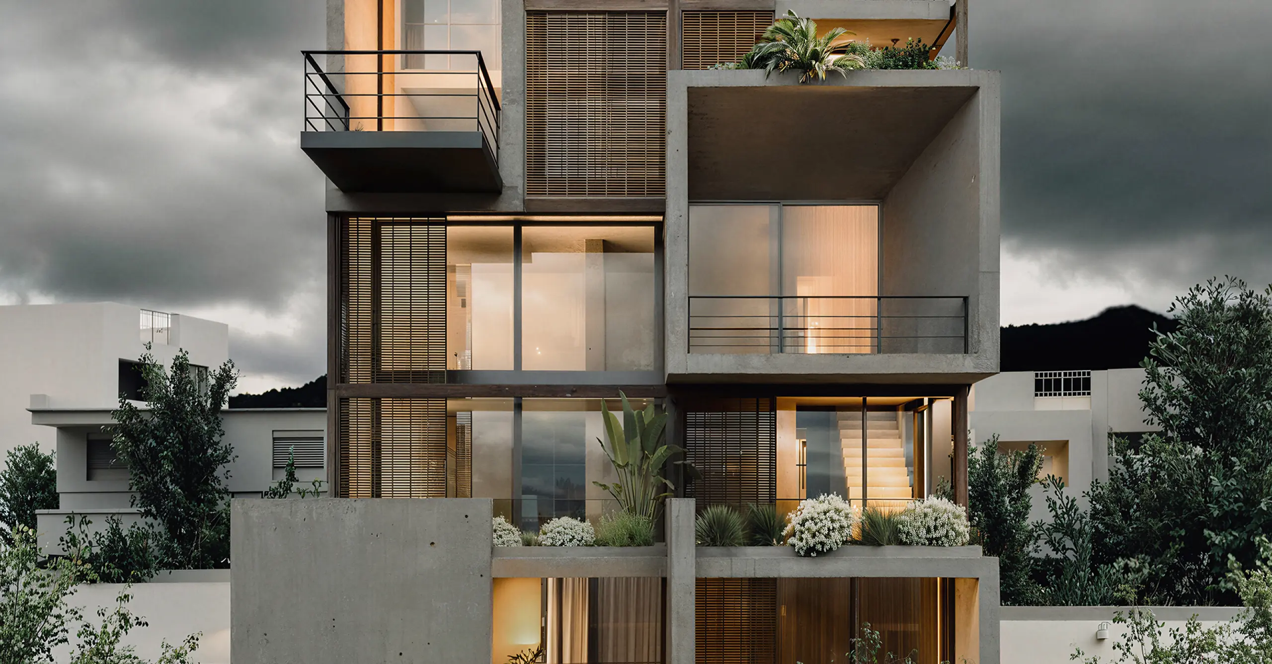 Green Block Of Flats — Residential